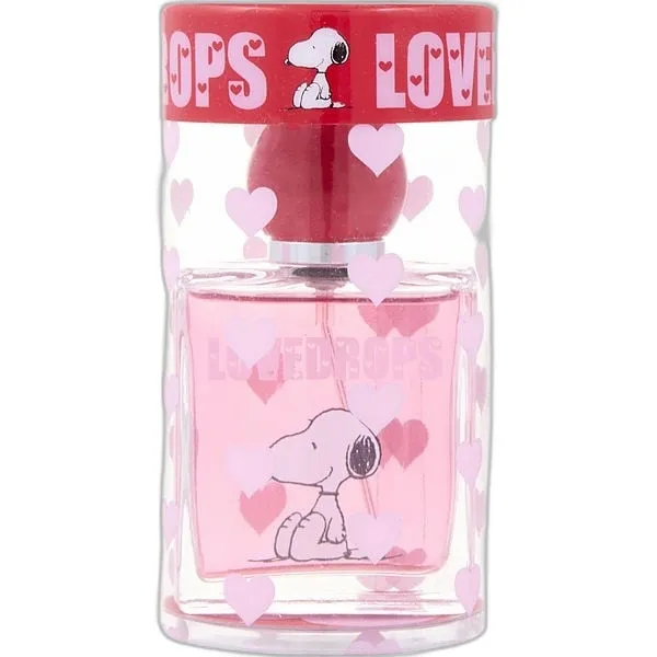 Frasco del perfume Snoopy Lovedrops Eau de Toilette