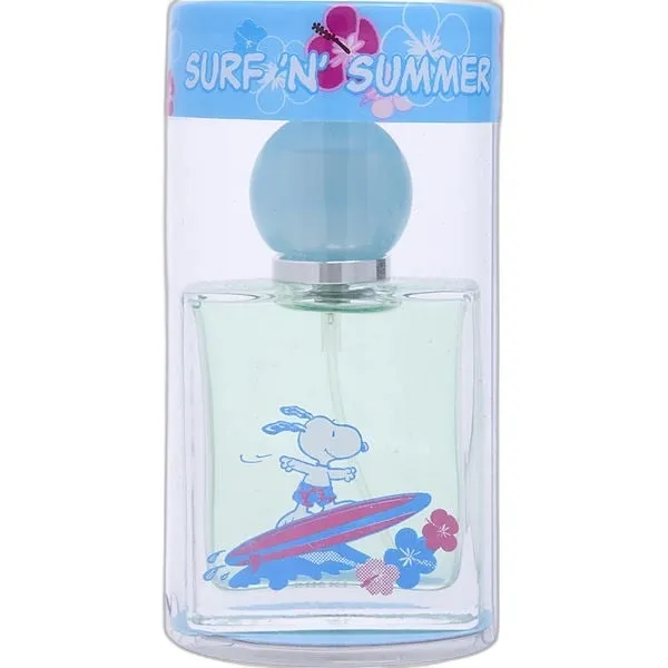 Frasco del perfume Snoopy Surf & Summer Eau de Toilette