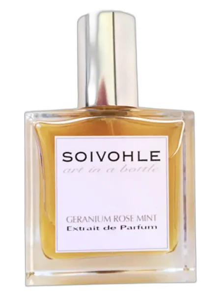 Frasco del perfume Soivohle Geranium Rose Mint unisex