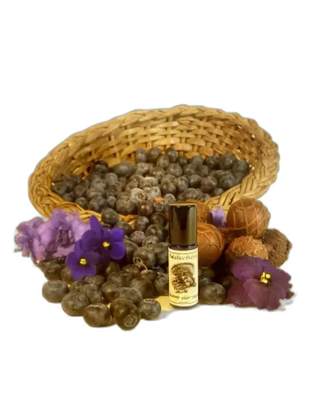 Frasco del perfume Solstice Scents Blueberry Violet Truffle unisex