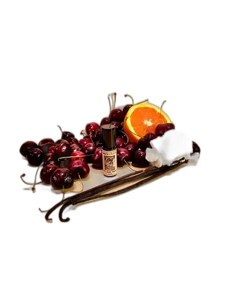 Frasco del perfume Solstice Scents Cherry Vanilla Amberosia unisex