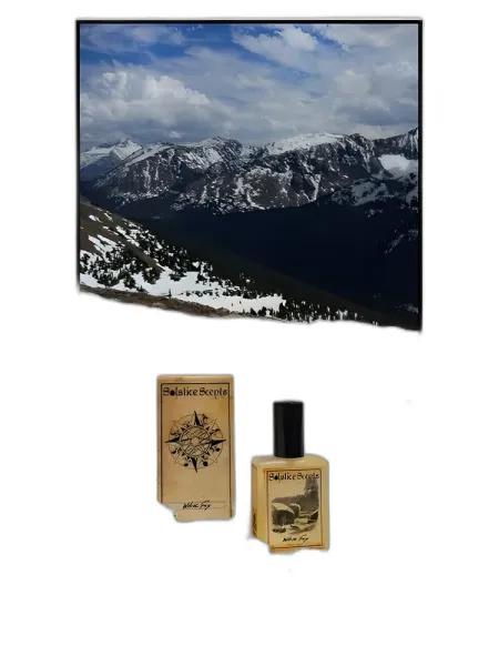 Frasco del perfume Solstice Scents White Fox unisex Eau de Parfum