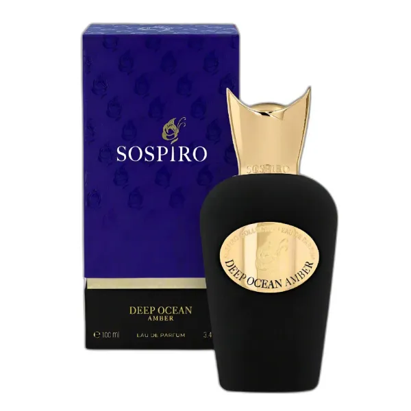 Frasco del perfume Sospiro Deep Ocean Amber Eau de Parfum