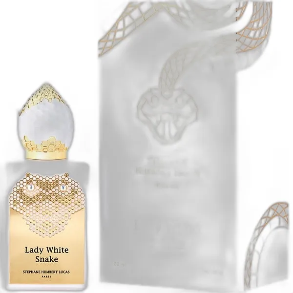 Frasco del perfume Stephane Humbert Lucas 777 Lady White Snake Eau de Parfum