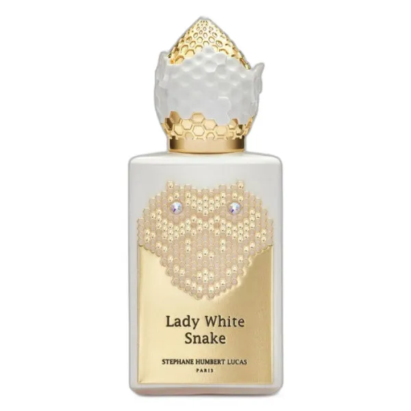 Frasco del perfume Stephane Humbert Lucas 777 Stephan Humbert Lucas Snake Collection Lady White Snake Eau de Parfum