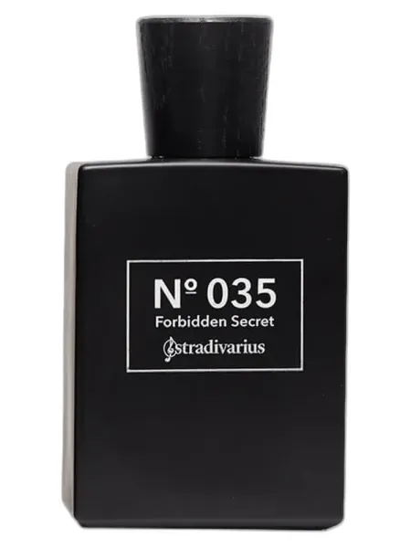 Frasco del perfume Stradivarius No 035 Forbidden Secret