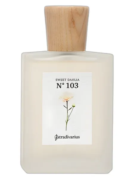 Frasco del perfume Stradivarius No 103 Sweet Dahlia