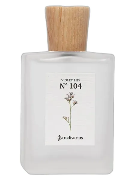 Frasco del perfume Stradivarius No 104 Violet Lily
