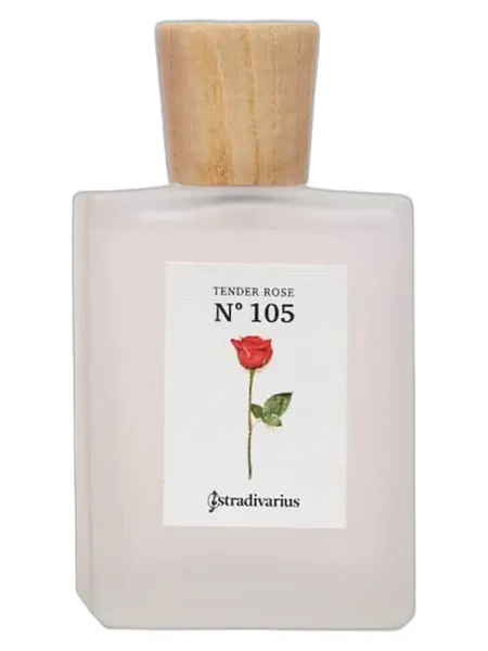Frasco del perfume Stradivarius No 105 Tender Rose