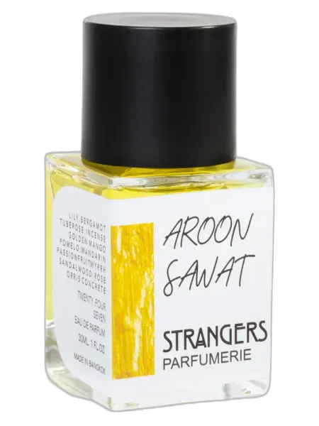 Frasco del perfume Strangers Parfumerie Aroon Sawat unisex Eau de Parfum