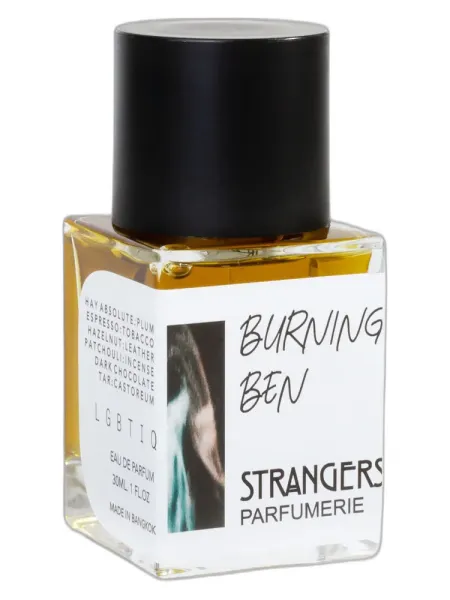 Frasco del perfume Strangers Parfumerie Burning Ben unisex Eau de Parfum