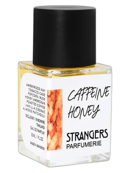 Frasco del perfume Strangers Parfumerie Caffeine Honey unisex Eau de Parfum
