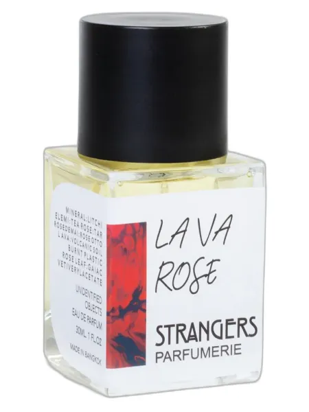 Frasco del perfume Strangers Parfumerie Lava Rose unisex Eau de Parfum