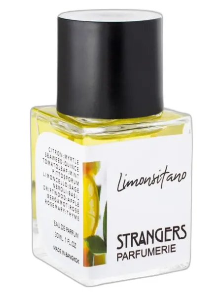 Frasco del perfume Strangers Parfumerie Limonsitano unisex Eau de Parfum