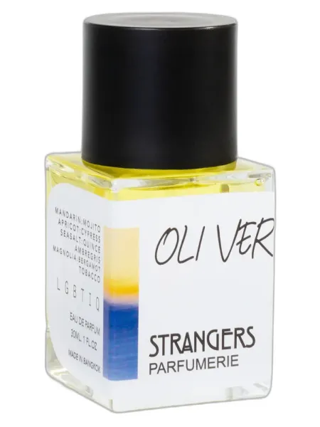Frasco del perfume Strangers Parfumerie Oliver unisex Eau de Parfum