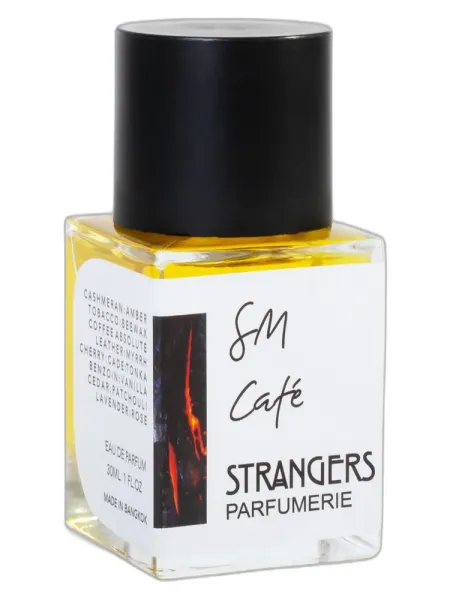 Frasco del perfume Strangers Parfumerie SM Cafe unisex Eau de Parfum