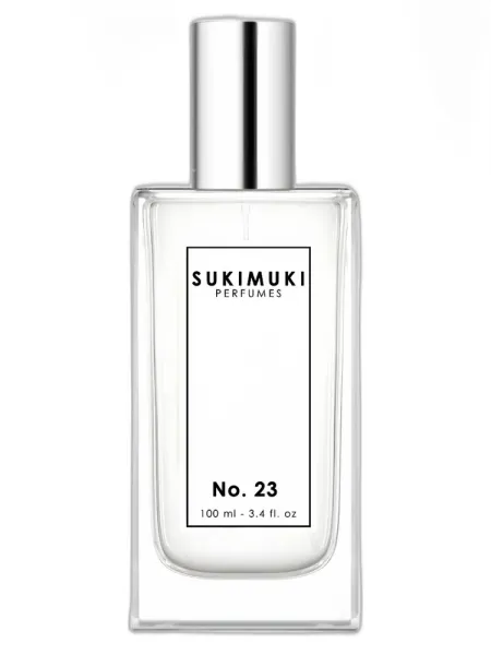 Frasco del perfume Sukimuki No. 23 unisex