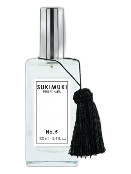 Frasco del perfume Sukimuki No. 5 unisex
