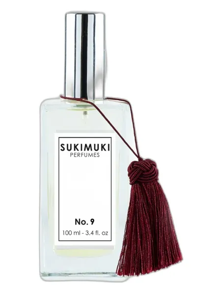 Frasco del perfume Sukimuki No. 9 unisex