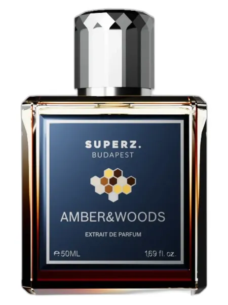 Frasco del perfume Superz. Amber & Woods Superz. unisex