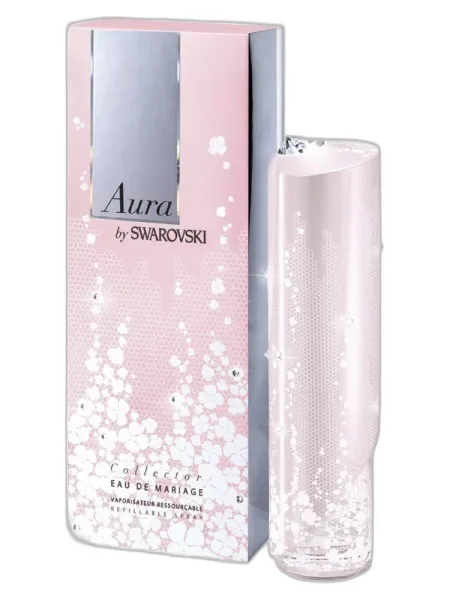 Frasco del perfume Swarovski Aura by Swarovski Collection Mariage