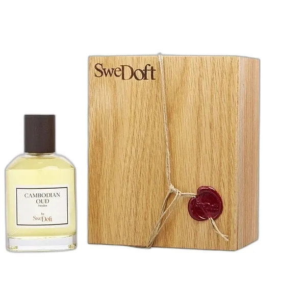 Frasco del perfume Swedoft Cambodian Oud Eau de Parfum