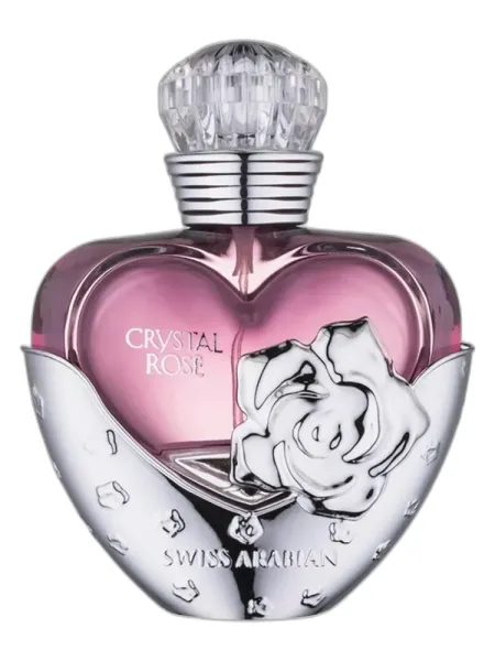 Frasco del perfume Swiss Arabian Crystal Rose