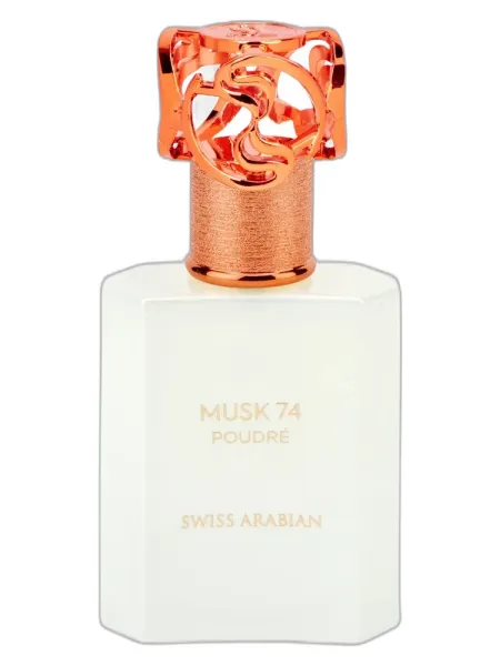 Frasco del perfume Swiss Arabian Musk 74 Poudre