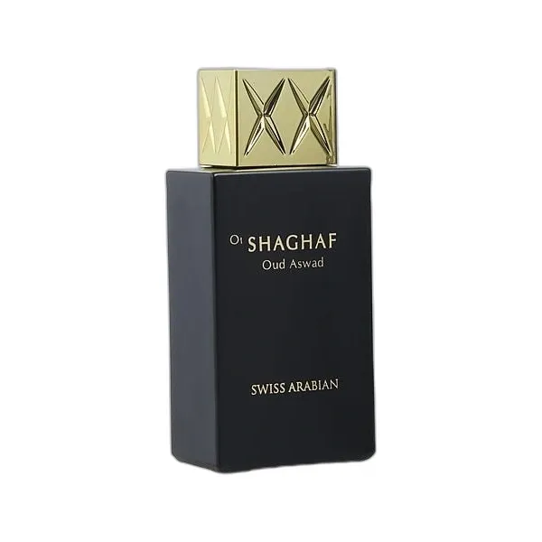 Frasco del perfume Swiss Arabian Shaghaf Oud Aswad Eau de Parfum