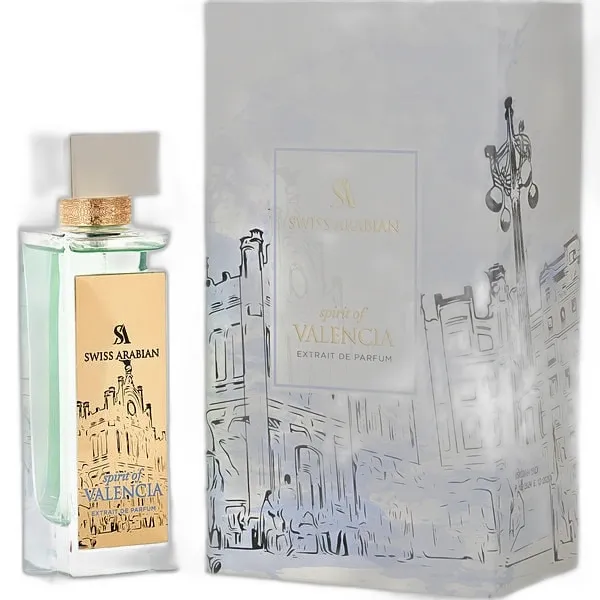Frasco del perfume Swiss Arabian Spirit Of Valencia Extrait
