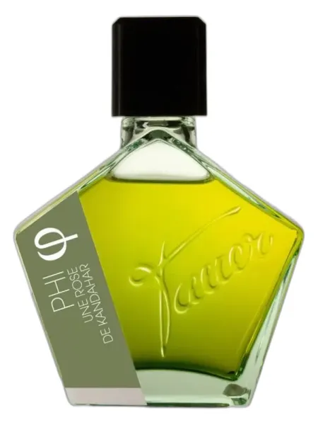 Frasco del perfume Tauer Perfumes PHI Une Rose de Kandahar unisex