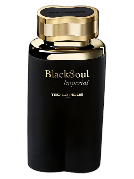 Frasco del perfume Ted Lapidus Black Soul Imperial Eau de Cologne