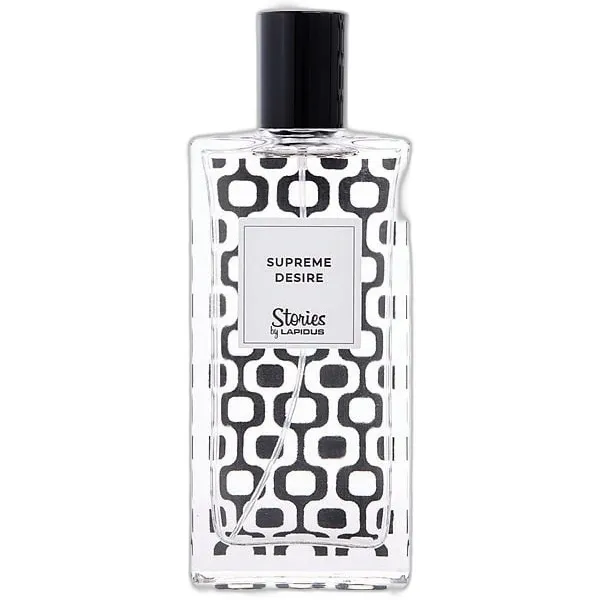 Frasco del perfume Ted Lapidus Stories Supreme Desire Eau de Toilette