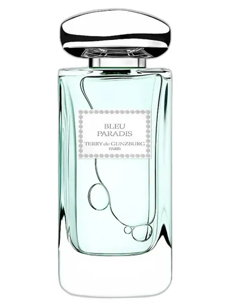 Frasco del perfume Terry de Gunzburg Bleu Paradis
