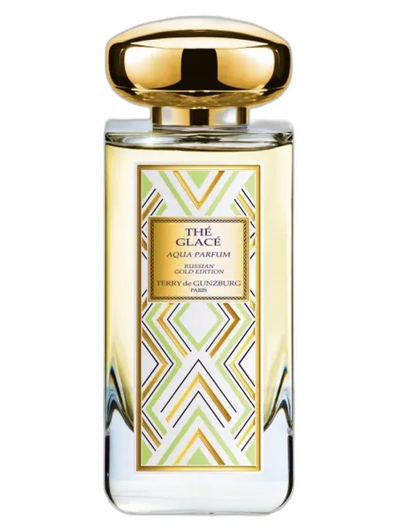 Frasco del perfume Terry de Gunzburg The Glace Aqua Parfum Russian Gold Edition unisex Eau de Parfum