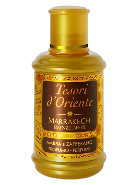 Frasco del perfume Tesori d'Oriente Marrakech Ambra e Zafferano