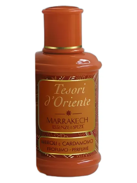 Frasco del perfume Tesori d'Oriente Marrakech Neroli E Cardamomo
