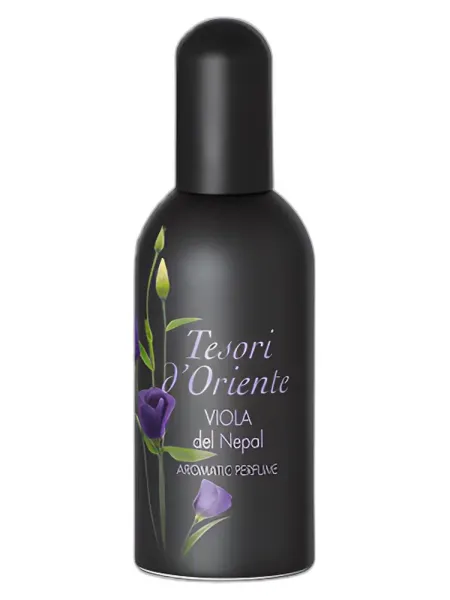Frasco del perfume Tesori d'Oriente Viola del Nepal