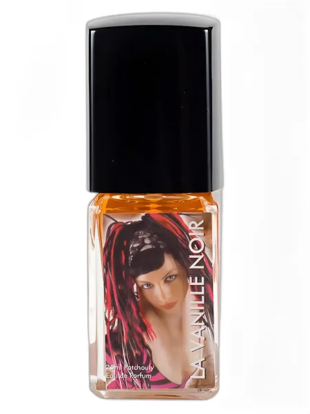 Frasco del perfume Teufels Kuche Patchouly La Vanille Noir
