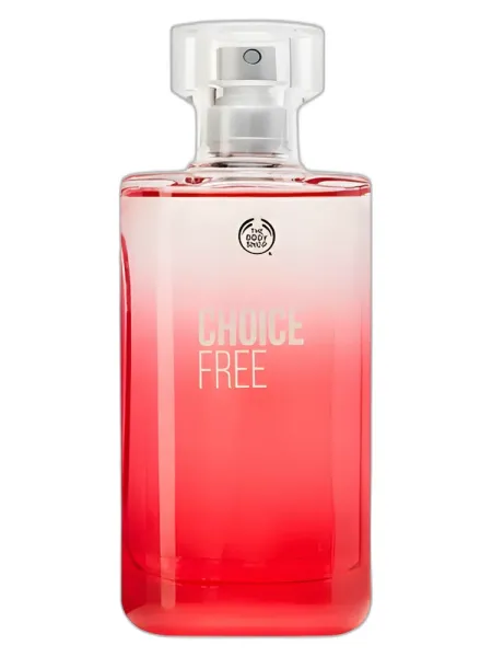 Frasco del perfume The Body Shop Choice Free unisex