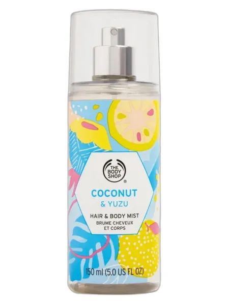 Frasco del perfume The Body Shop Coconut & Yuzu unisex