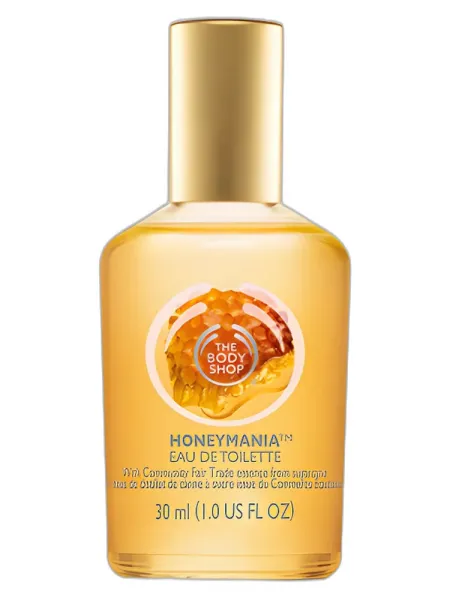 Frasco del perfume The Body Shop Honeymania
