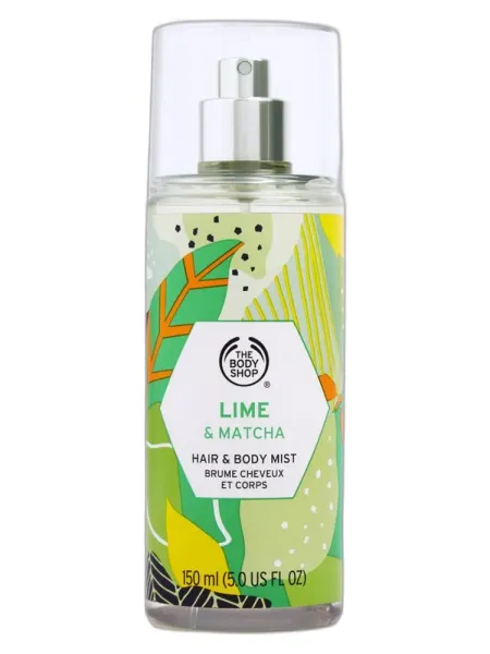 Frasco del perfume The Body Shop Lime & Matcha unisex