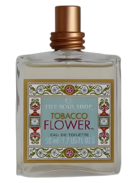 Frasco del perfume The Body Shop Tobacco Flower unisex