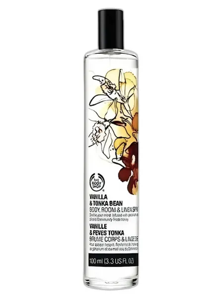 The Body Shop Vanilla & Tonka Bean unisex परफ्यूम की बोतल