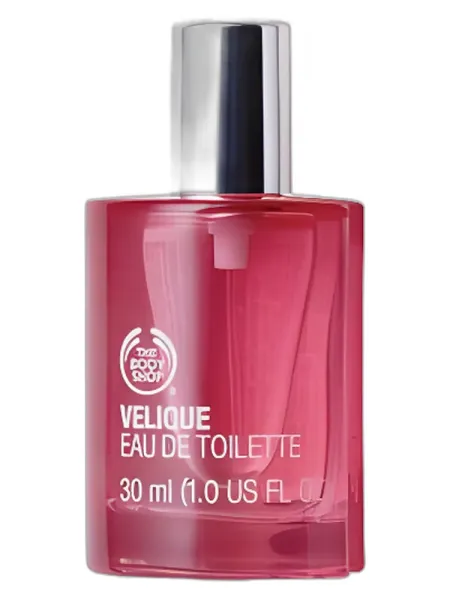 Frasco del perfume The Body Shop Velique