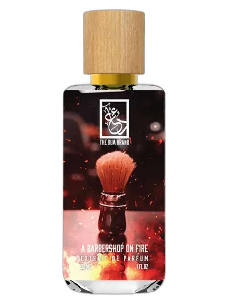 Frasco del perfume The Dua Brand A Barbershop On Fire unisex
