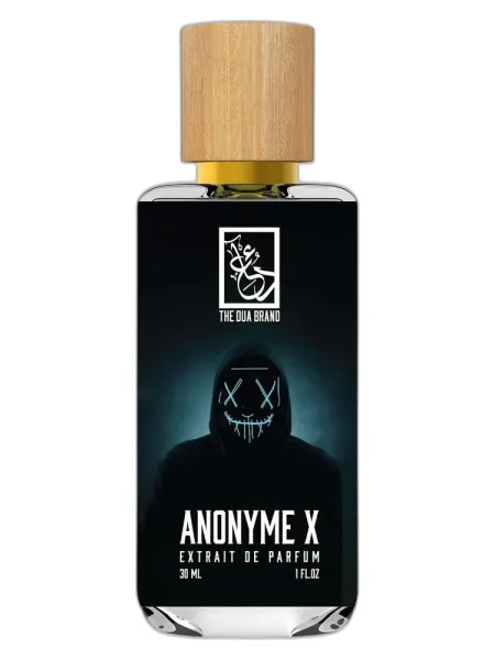 Frasco del perfume The Dua Brand Anonyme X unisex