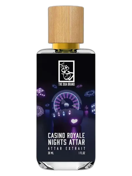 Frasco del perfume The Dua Brand Casino Royale Nights Attar unisex