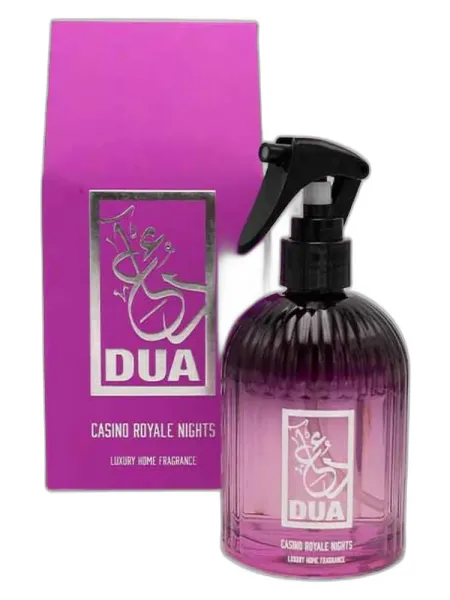 Frasco del perfume The Dua Brand Casino Royale Nights Luxury Room Freshener unisex